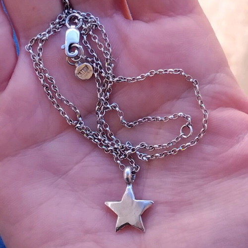Skinny Wrists Lucky Charm Star Necklace like new