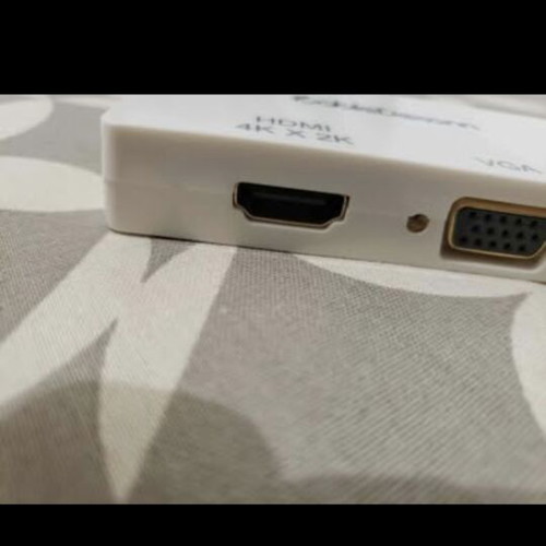 Macbook Mac display port dp to hdmi vga dvi adaptor like new