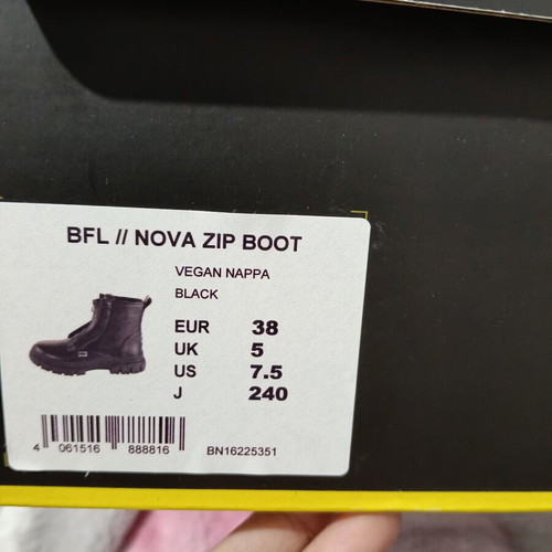 Buffalo ankle boots new, black, size 38