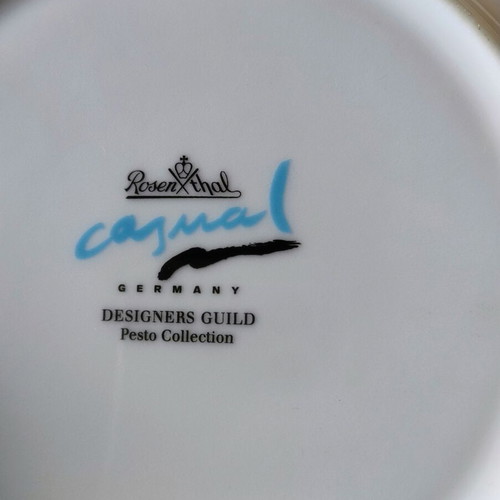 Rosenthal Casual Pesto Collection porcelain plate, 21 cm