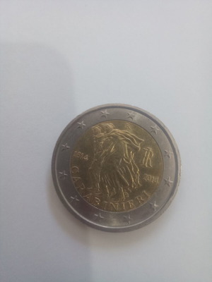2 ευρώ Ιταλίας 2014 Carabinieri σαν καινούργιο