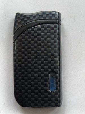 Colibri Falcon LI31OT gas lighter metallic dark gray like new