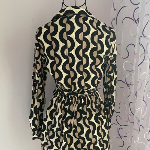 Stradivarius dress used, colorful, size S