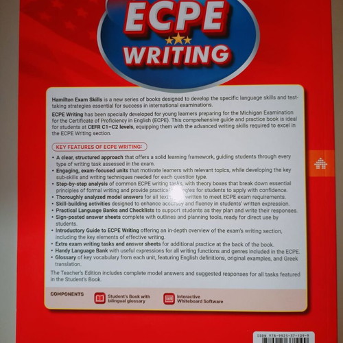 ECPE Writing Teacher's Book like new