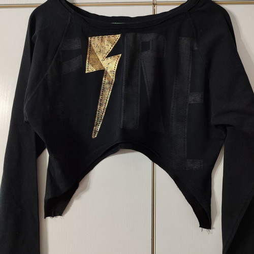 Blouse one size black like new