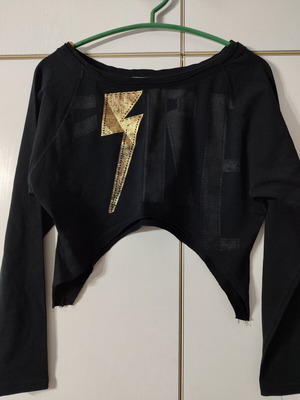 Blouse one size black like new