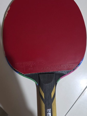 Andro Novacell off/s table tennis racket with Nuzn48 and Nuzn45 rubbers