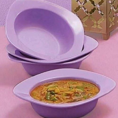 Tupperware Blossom Deep Bowls Set of 4 350 ml New