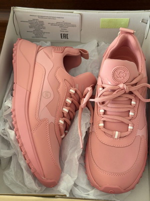 Sneakers Michael Kors νούμερο 37 ροζ καινούργια αθλητικά