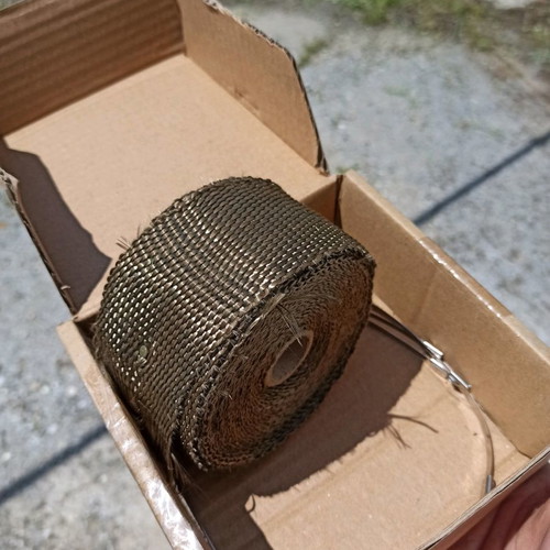 Exhaust Neck Heat Insulation Tape Gold new