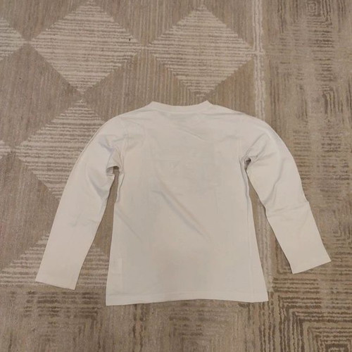 Long-sleeve shirt Ovs Fashion white, like new, size 8-9 years