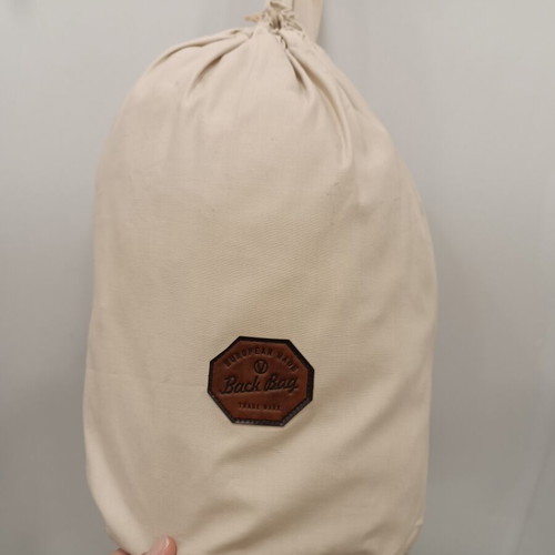 Backbag Cotton Backpack beige new from Greece
