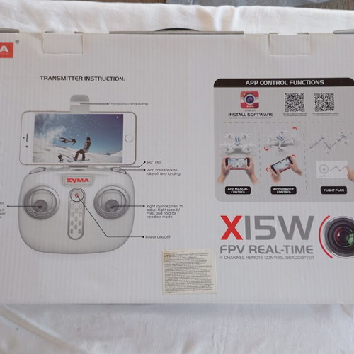Syma X15W drone with camera