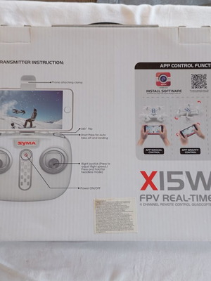 Syma X15W drone with camera