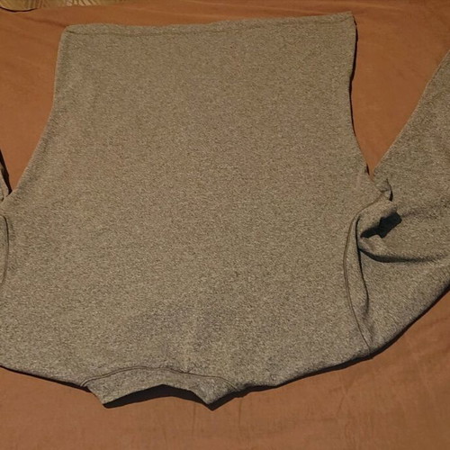 Marithé & François Girbaud blouse gray like new, size M