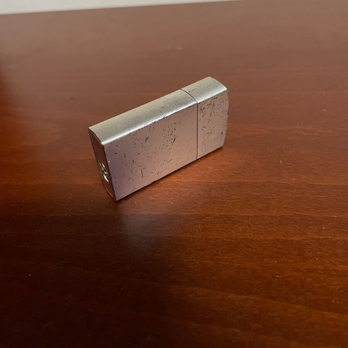 Cutty Sark vintage lighter like new, metal silver
