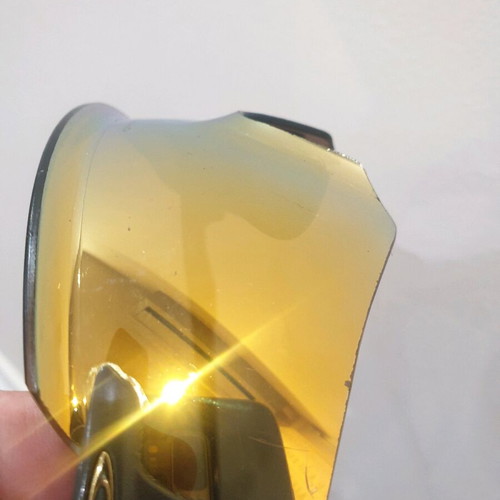 Oakley Prizm sunglasses used, yellow