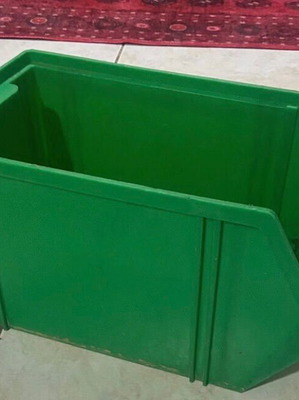Ράφια πλαστικά μεταχειρισμένα πράσινα μεγάλα για αποθήκευση εργαλείων