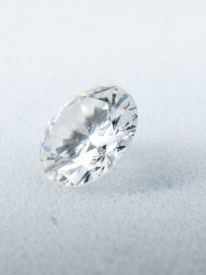 Round Brilliant 0.38ct Natural Diamond loose stone used