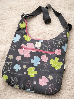 Y2k τσάντα χιαστί Forever Friends vintage συλλεκτική σε γκρι