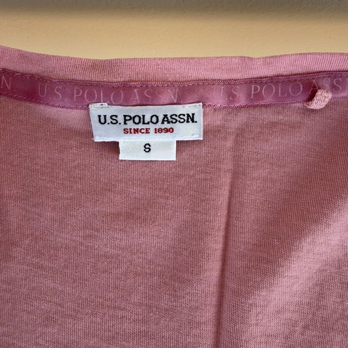 Polo women's shirt U.S. Polo Assn. pink size S like new