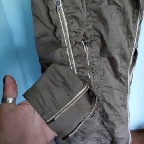 Marc Cain sports designer trench coat, asymmetrical long style