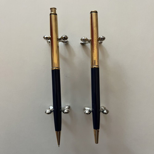 Parker Insignia pen and pencil pair like new, blue
