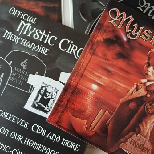 Mystic Circle Damien CD, metal, first press 2002 digipack