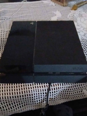 PS4 console with power cables