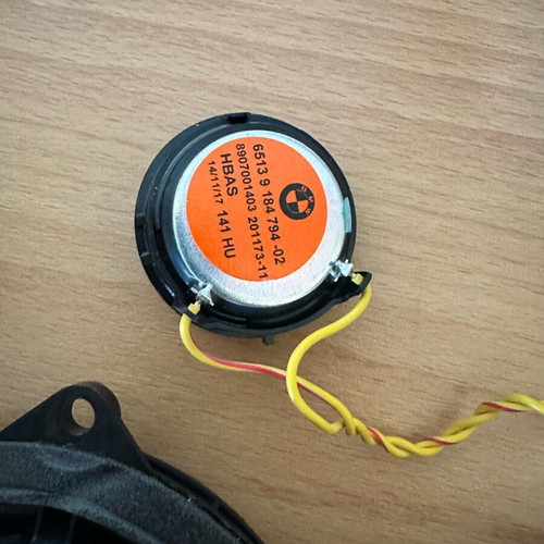Mini Cooper 2015 speakers used, full set