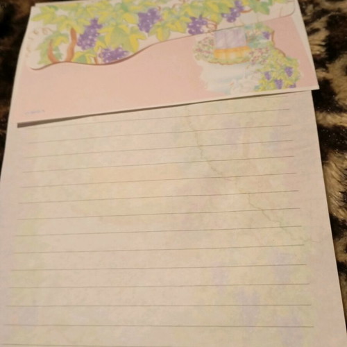 Correspondence used, 4 sets with sheets and envelopes