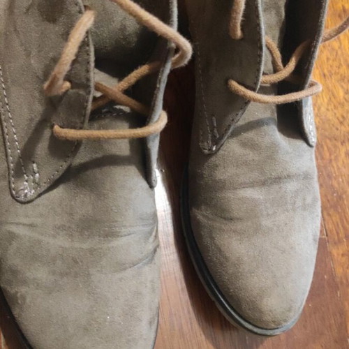 Marco Tozzi Oxford shoes used, size 38, gray