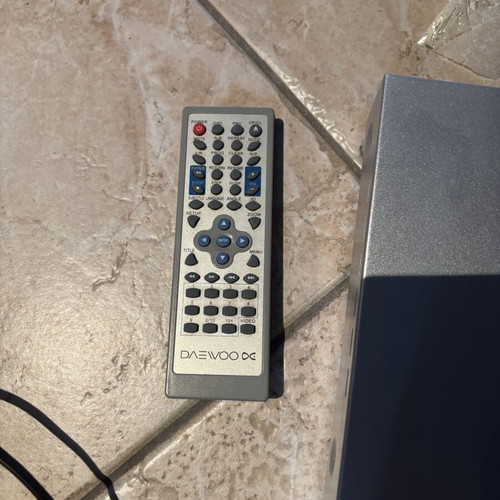 Daewoo DVD Player used with remote control