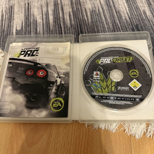 Need for Speed ProStreet PS3 used, complete with Italian cover