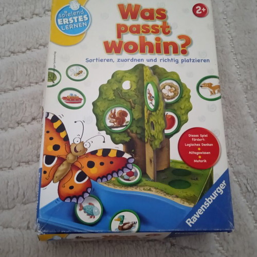 Was passt wohin? Ravensburger educational game used, German language
