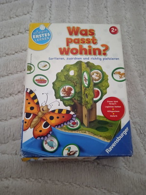 Was passt wohin? Ravensburger educational game used, German language