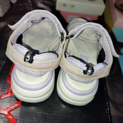 Replay sandals size 30 like new, white and purple