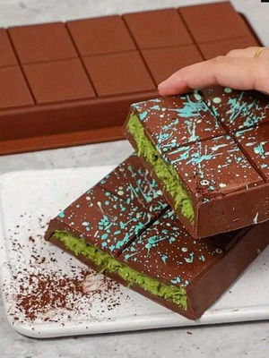 Dubai chocolate mold new silicone
