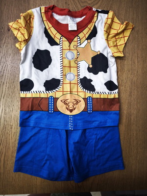 Σετ ρούχων Toy Story Goody καουμπόης σαν καινούργιο, 2-3 ετών