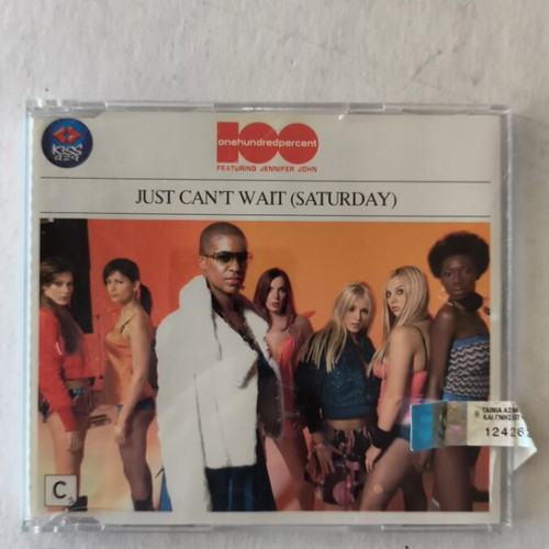 Just Can't Wait (Saturday) CD like new, pop