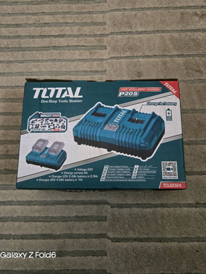Total P20S dual charger new 4A