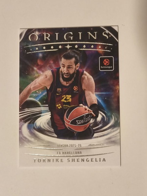 Tornike Shengelia 2025-26 Panini Euroleague Origins basketball card