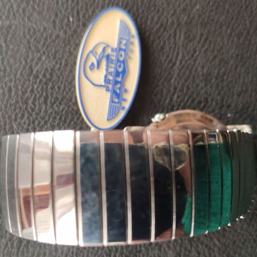 Falkon watch unused, silver