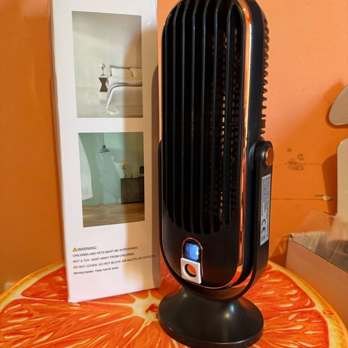 Mini Tower Fan σαν καινούργιο, κομψός και συμπαγής για γραφείο ή υπνοδωμάτιο