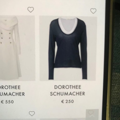 Schumacher women's blouse M, ecru color, three-quarter sleeve, like new