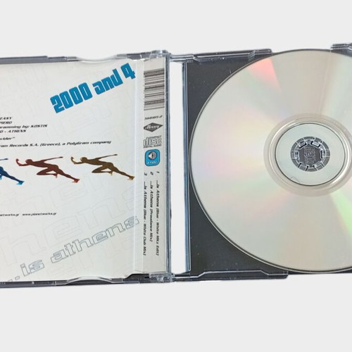 2000 and 4 Is Athens Original CD Single 1997 Polygram like new