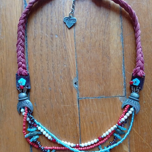 Handmade multicolor necklace