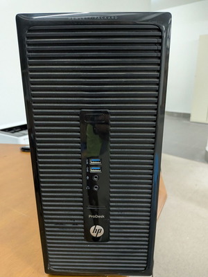 HP ProDesk 400 G2 MT desktop used, Intel Core i3-4150, 4GB RAM, SSD, Windows 10