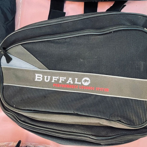 Buffalo Getaway 48L motorcycle saddlebags like new