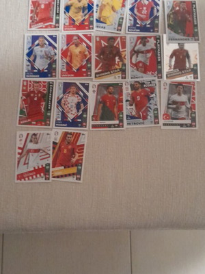 Euro 2024 collectible cards like new